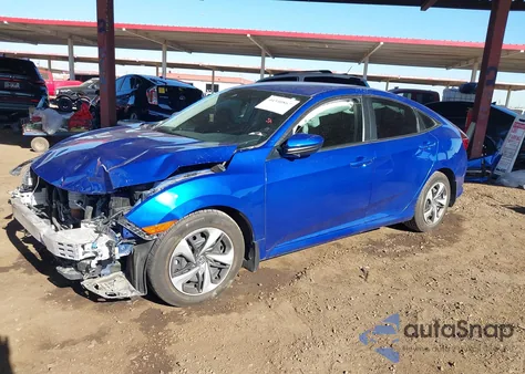 2019 Honda Civic Lx z USA, uszkodzony, nr VIN 19XFC2F64KE045218